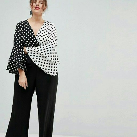 river island spotty jumpsuit
